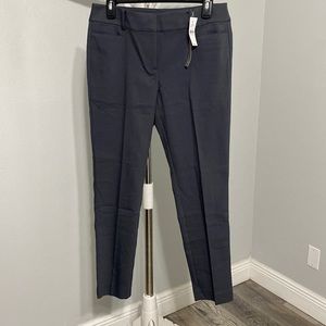 NWT Loft Pewter Grey Curvy Skinny Ankle Pants Size 4